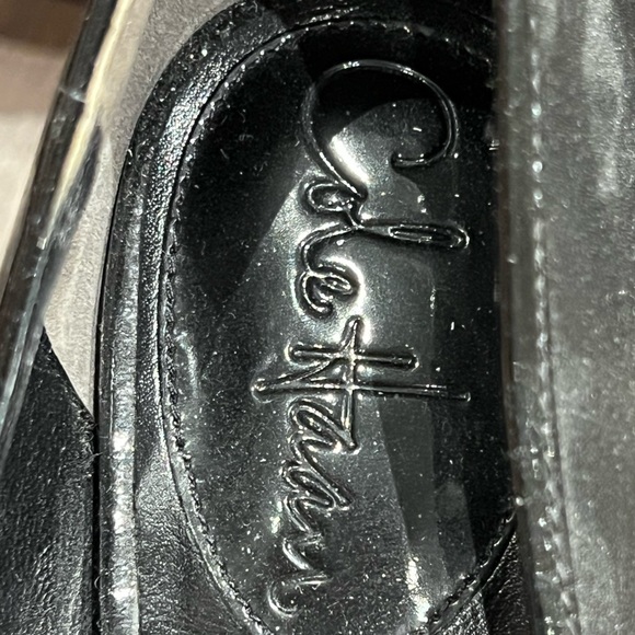 Cole Haan peep toe heels - Picture 3 of 4